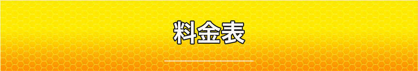 料金表